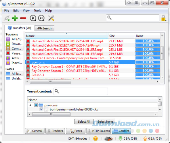 Thay thế BitTorrent với qBittorrent.