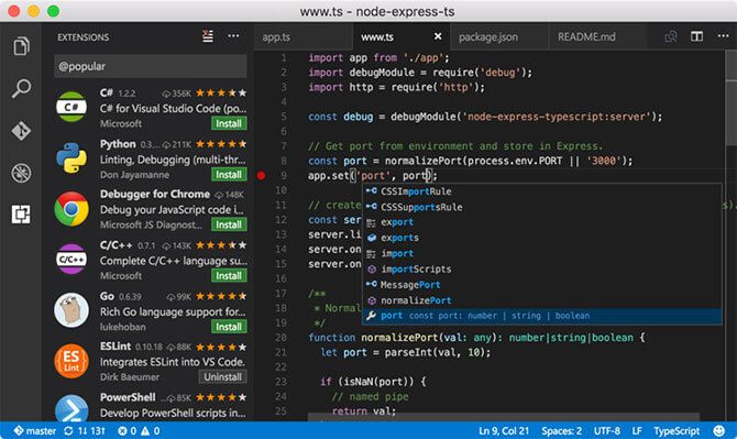 Sự khác biệt về hiệu suất giữa Visual Studio Code và Atom là rất rõ ràng.