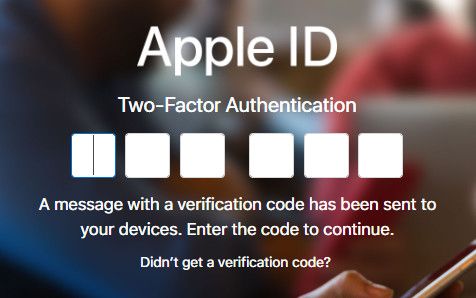 Xác thực hai lớp cho Apple ID