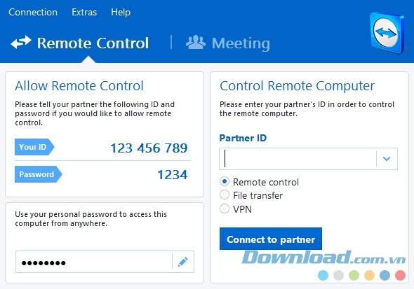 TeamViewer là một ứng dụng hỗ trợ Wake-on-LAN