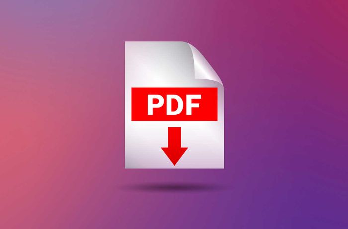 Cách lưu file dưới dạng pdf