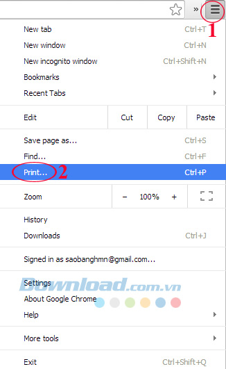 Hướng dẫn lưu trang web trên Chrome thành file PDF