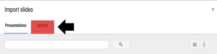 Google Slides hỗ trợ nhập slide từ các nguồn khác nhau