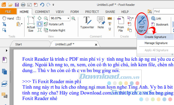 đánh dấu pdf