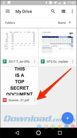 Lưu file dưới dạng PDF