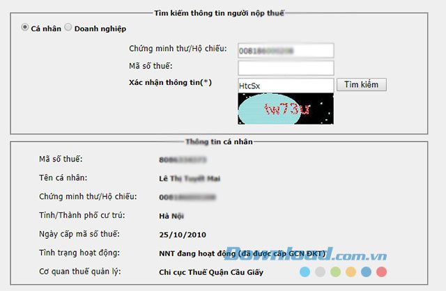 Hướng dẫn tra mã số thuế cá nhân online nhanh nhất