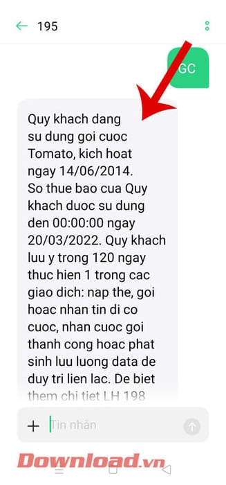 Đăng ký gói cước để có nhạc chờ