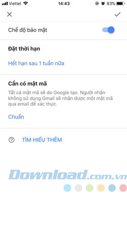 Phiên bản Gmail cập nhật