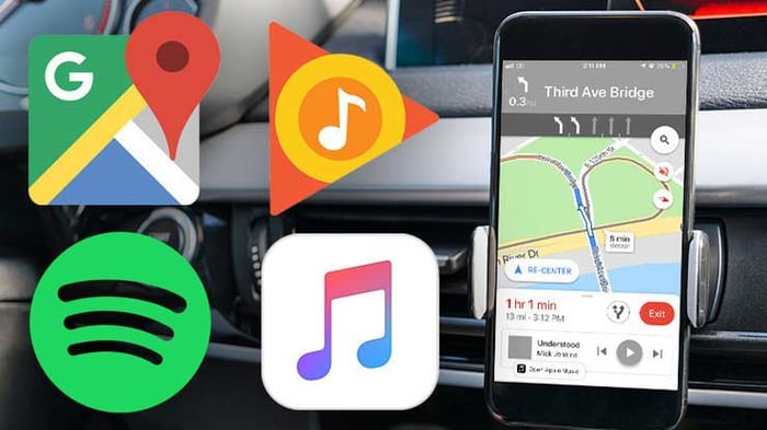 Thêm âm nhạc vào hành trình chỉ đường trên Google Maps