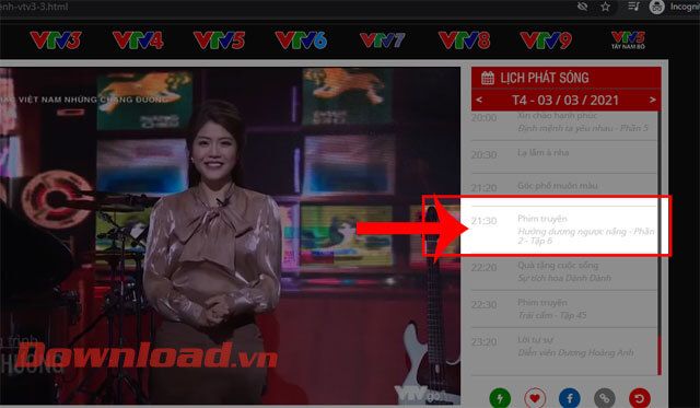 Xem phim trực tiếp trên VTV Go