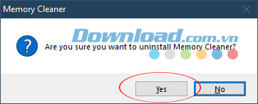 Loại bỏ Memory Cleaner