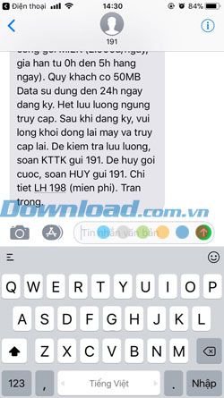 Đăng ký gói dịch vụ 3G của Viettel