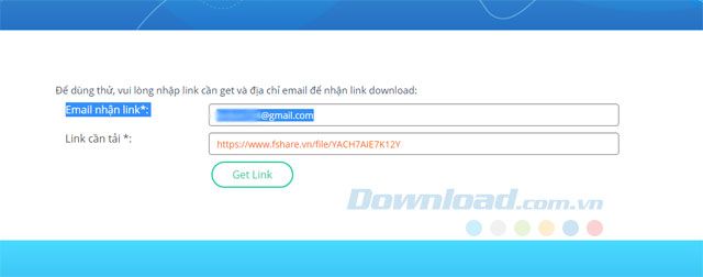 Lấy Link