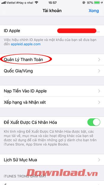 Hướng dẫn thêm ví MoMo vào ID Apple 23