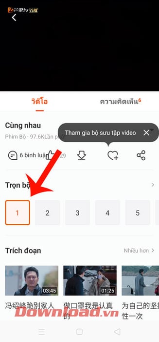 Chọn phim muốn xem