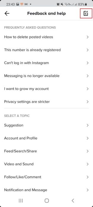 Tìm kiếm trợ giúp trên Tik Tok.