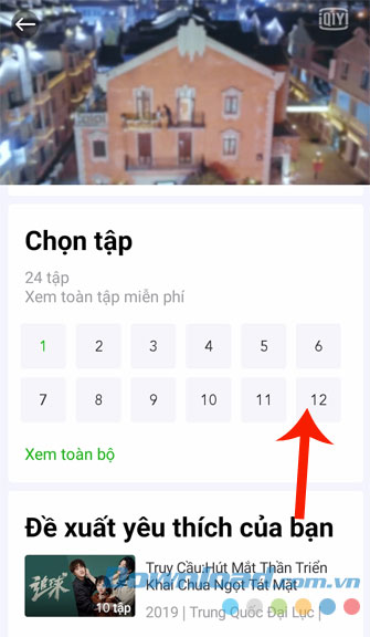 Chọn tập phim