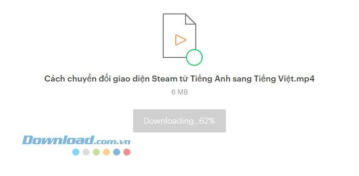 Tải file dữ liệu