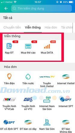 ViettelPay là một dịch vụ thanh toán.