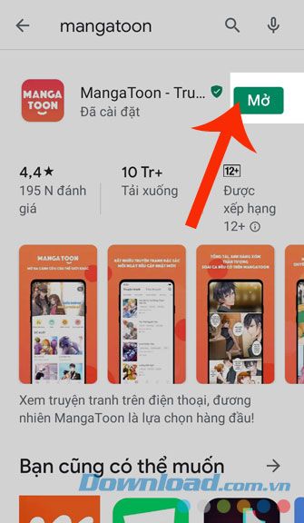 Chạm Mở