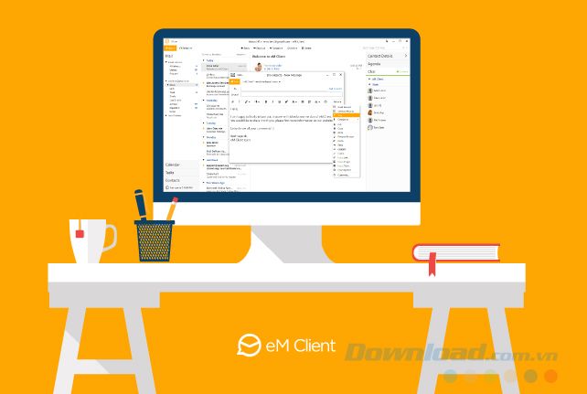 eM Client là một trong những dịch vụ email client hàng đầu