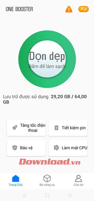 Giao diện của bộ công cụ