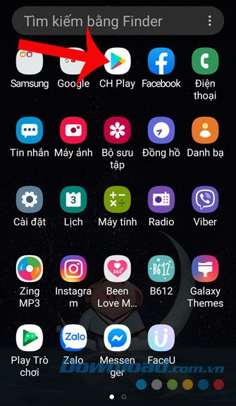 Mở Google Play