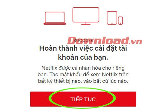 Đăng ký tài khoản Netflix