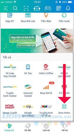 ViettelPay là một dịch vụ thanh toán.