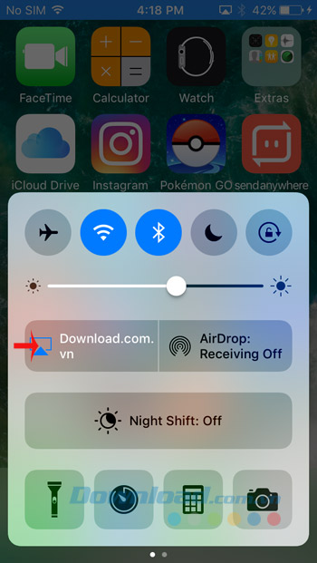 AirPlay đã được kết nối