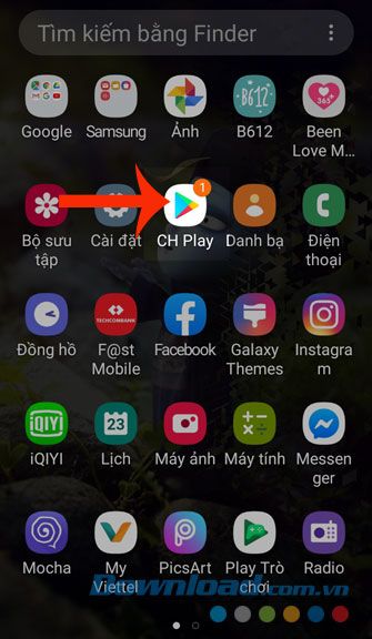 Mở CH Play