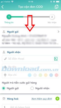 Tạo vận đơn ViettelPost