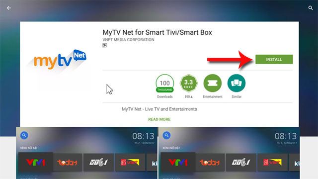 Hướng dẫn cài đặt MyTV Net trên TV