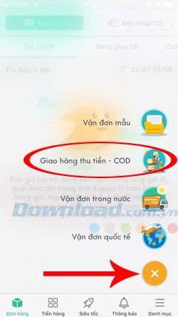 Tạo vận đơn ViettelPost