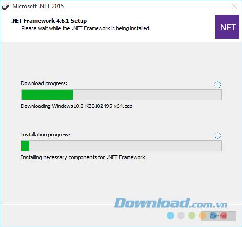 Kiểm tra .NET Framework trên máy tính