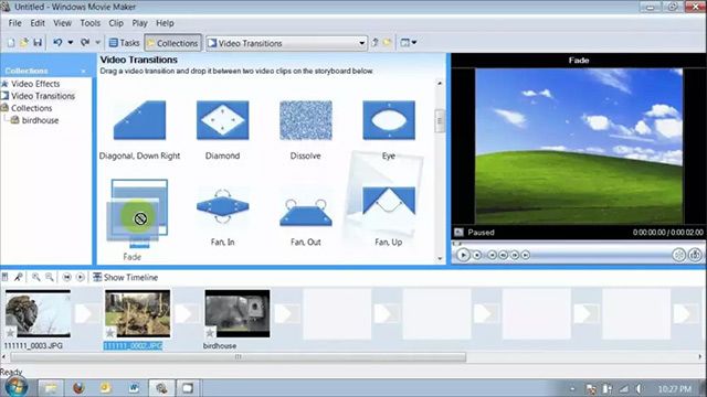 Công cụ Windows Movie Maker