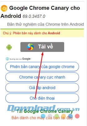 Trình duyệt Google Chrome