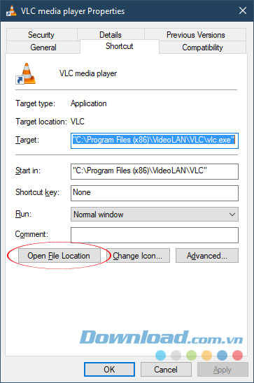 Giao diện VLC