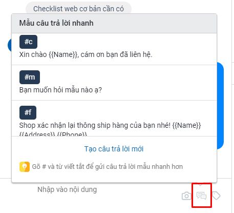 Sapo Social hỗ trợ trả lời tự động cho khách hàng