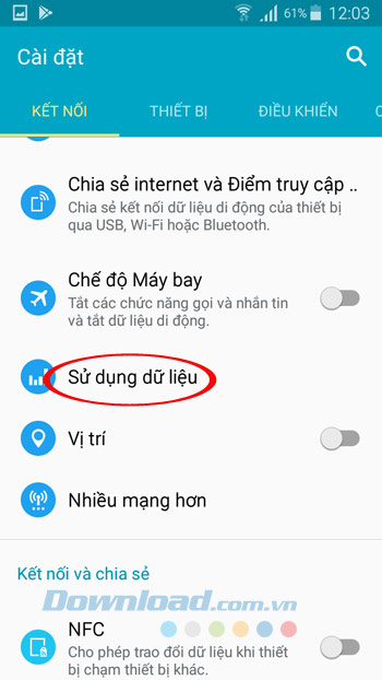 Tiêu dùng dữ liệu