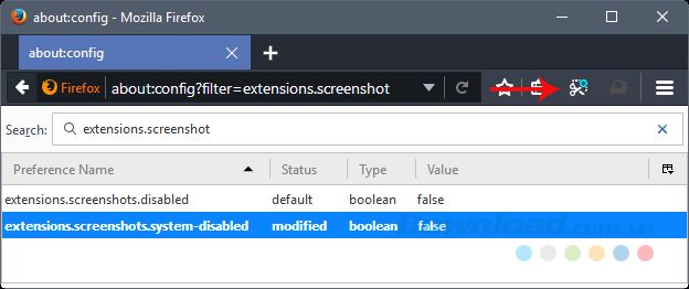 Tính năng Chụp ảnh màn hình trên Firefox