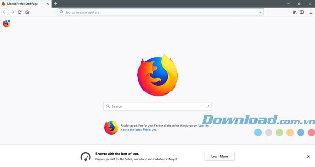 Phiên bản Firefox Quantum