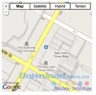 Thêm Google Maps vào trang web