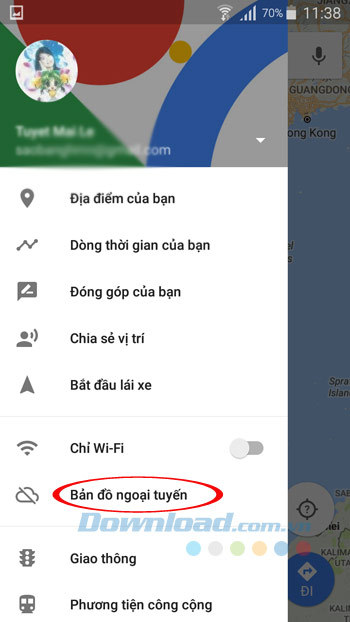 Bản đồ offline