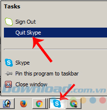 Thoát Skype