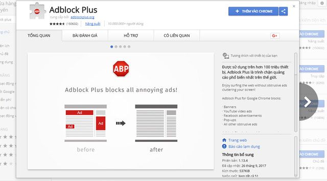 AdBlockPlus Thật