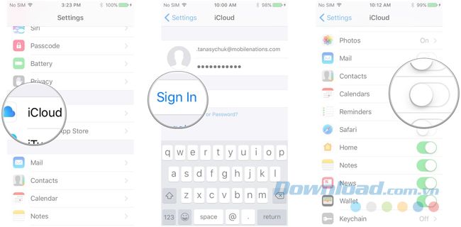 Tài khoản iCloud