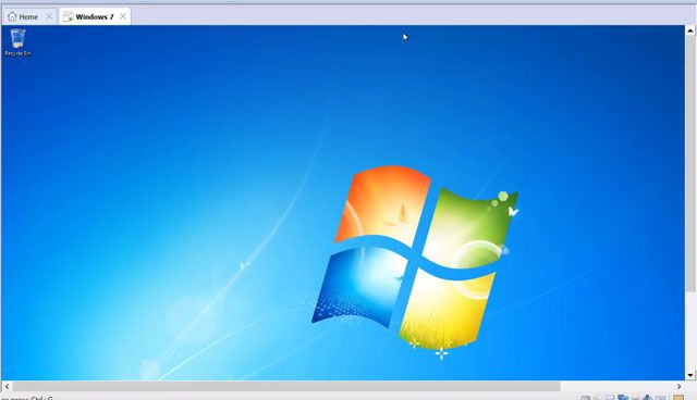 Windows 7 trên VMware