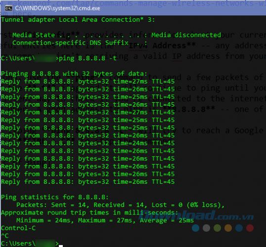 Sử dụng Command Prompt