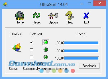 Khắc phục sự cố không đăng nhập được Yahoo khi sử dụng Ultrasurf